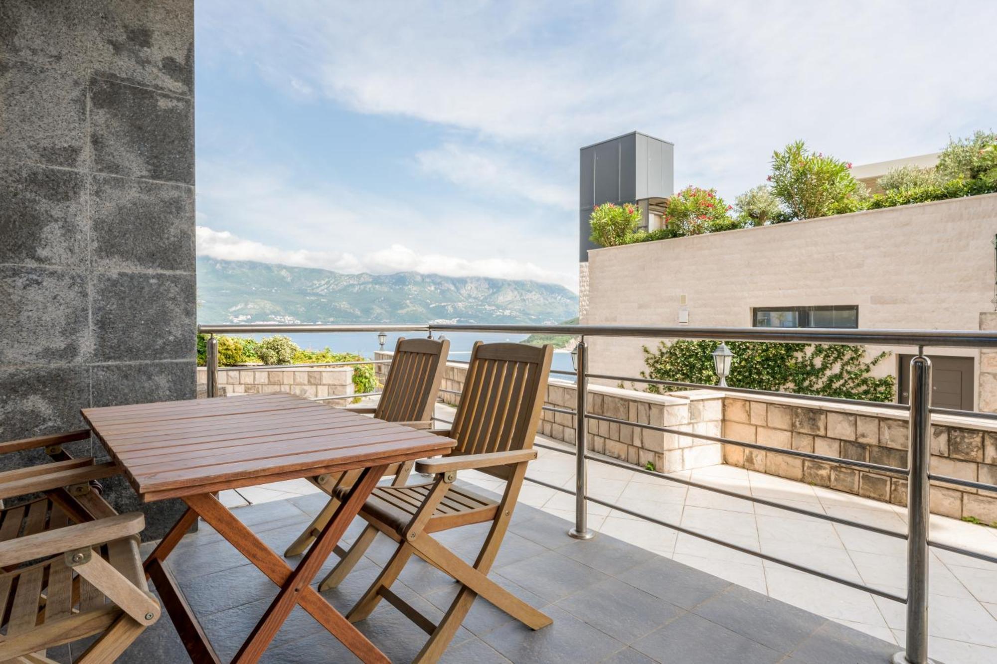 Apartamento Vidikovac Marble House Budva Exterior foto